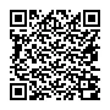 QR-код для номера телефона +16472000034