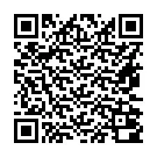 Código QR para número de telefone +16472000035