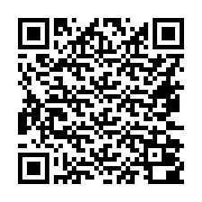 Kod QR dla numeru telefonu +16472000038