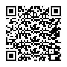 QR kód a telefonszámhoz +16472000039