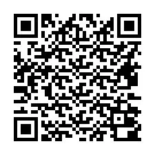 Kod QR dla numeru telefonu +16472000042