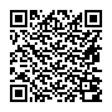 QR Code pour le numéro de téléphone +16472000055