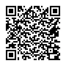 QR Code สำหรับหมายเลขโทรศัพท์ +16472000057