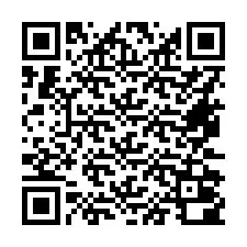 Codice QR per il numero di telefono +16472000077