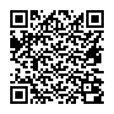 QR-Code für Telefonnummer +16472000083