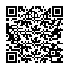 QR-koodi puhelinnumerolle +16472000103