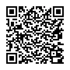 QR kód a telefonszámhoz +16472000104