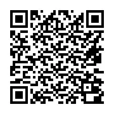 QR-koodi puhelinnumerolle +16472000109