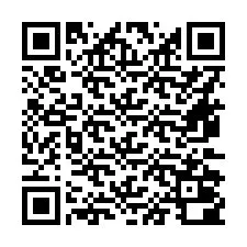 QR код за телефонен номер +16472000145