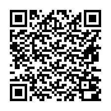 QR Code สำหรับหมายเลขโทรศัพท์ +16472000155