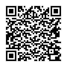 Kode QR untuk nomor Telepon +16472000182