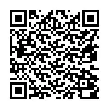 QR код за телефонен номер +16472000208