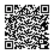 QR Code สำหรับหมายเลขโทรศัพท์ +16472000212