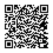 QR-Code für Telefonnummer +16472000223