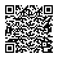 QR Code สำหรับหมายเลขโทรศัพท์ +16472000224