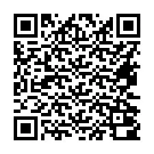 QR Code สำหรับหมายเลขโทรศัพท์ +16472000273