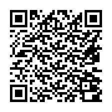 QR код за телефонен номер +16472000309