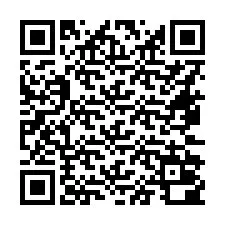 QR-code voor telefoonnummer +16472000428