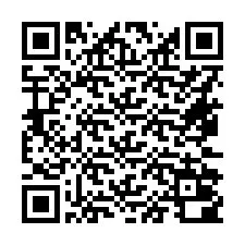 QR kód a telefonszámhoz +16472000429