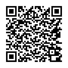 QR код за телефонен номер +16472000438