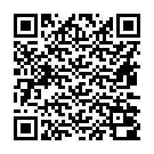 Código QR para número de telefone +16472000445