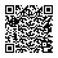 Kode QR untuk nomor Telepon +16472000464