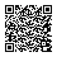 QR-kood telefoninumbri jaoks +16472000470
