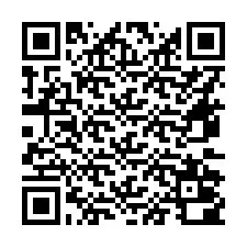 Kod QR dla numeru telefonu +16472000500