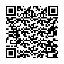 Codice QR per il numero di telefono +16472000505