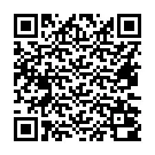 QR-код для номера телефона +16472000513