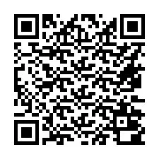 Codice QR per il numero di telefono +16472000549