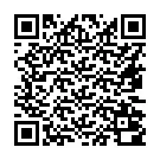 QR kód a telefonszámhoz +16472000588