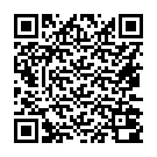 QR Code pour le numéro de téléphone +16472000859