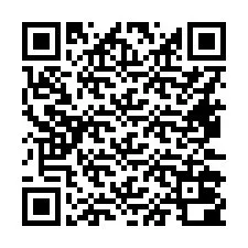 QR код за телефонен номер +16472000866