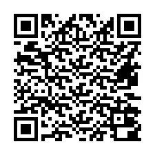 QR-code voor telefoonnummer +16472000887