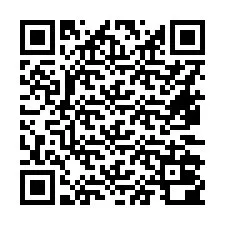 Kode QR untuk nomor Telepon +16472000889