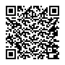 QR kód a telefonszámhoz +16472000968