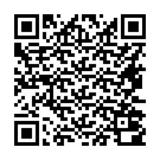 QR kód a telefonszámhoz +16472000972