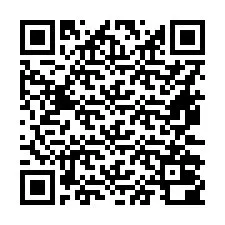 Kod QR dla numeru telefonu +16472000975