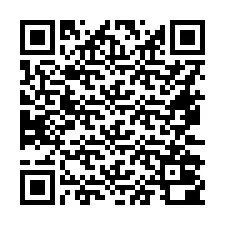 QR код за телефонен номер +16472000978