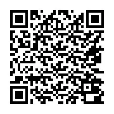 QR Code for Phone number +16472000998