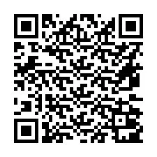 Kode QR untuk nomor Telepon +16472001001
