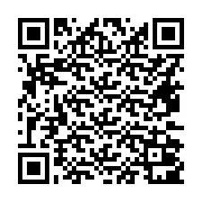 QR-Code für Telefonnummer +16472001012