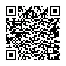 Codice QR per il numero di telefono +16472001016