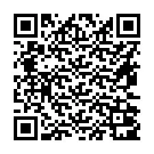 QR код за телефонен номер +16472001021