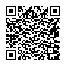 QR Code สำหรับหมายเลขโทรศัพท์ +16472001025