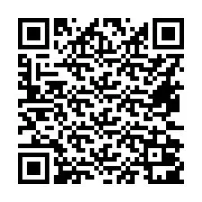 Código QR para número de teléfono +16472001027