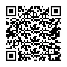 QR kód a telefonszámhoz +16472001037