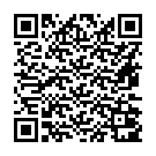 QR-Code für Telefonnummer +16472001045