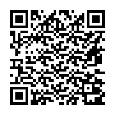 Código QR para número de telefone +16472001105